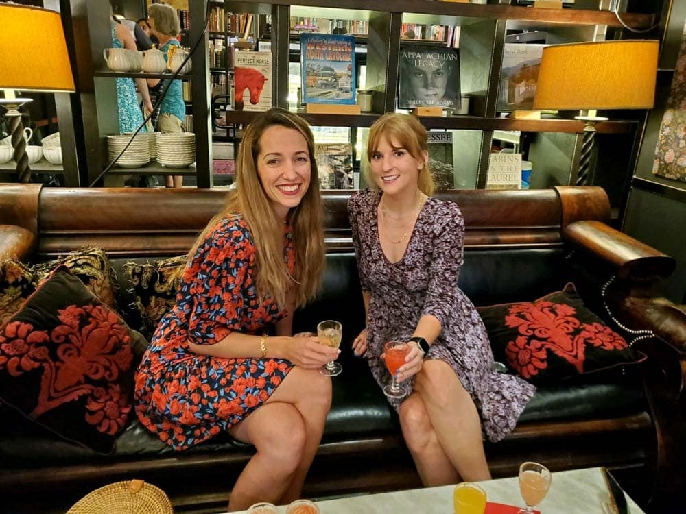 Best Bars in Asheville for a Girl’s Night Out: Battery Park Champagne Bar
