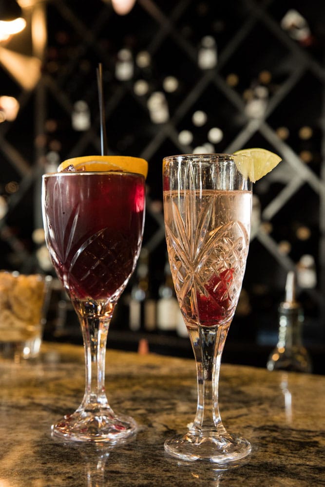 Cool Bars in Asheville for a Girl’s Night Out: Battery Park Champagne Bar