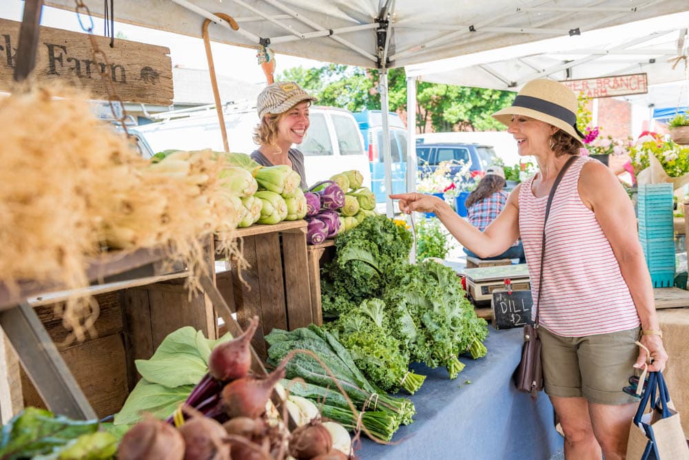 Cool Things to do in Asheville when Raining: WNC Farmers Market
