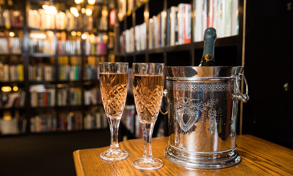 Best Wine Bars in Asheville: Battery Park Book Exchange