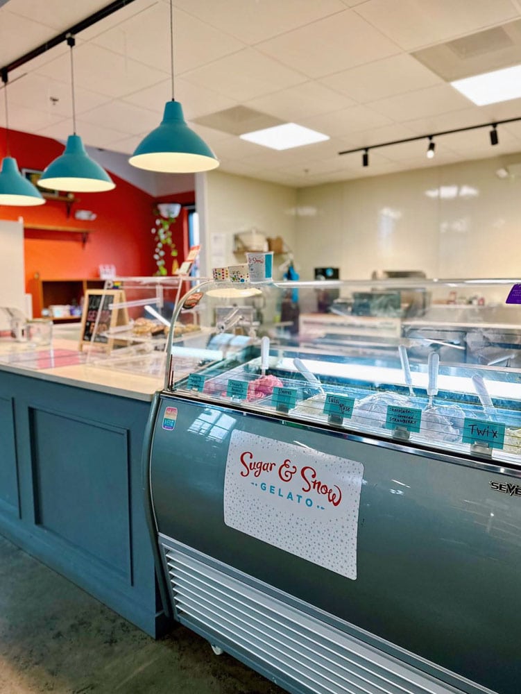 Asheville Ice Cream Shops: Sugar and Snow Gelato