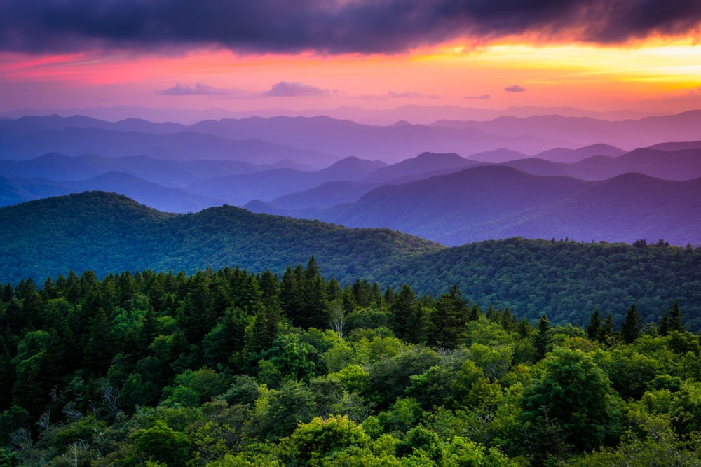Asheville Incredible Scenic Drives: Overlooks on the Blue Ridge Parkway