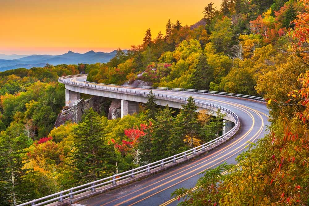 Asheville Leaf Peeping: Grandfather Mountain State Park