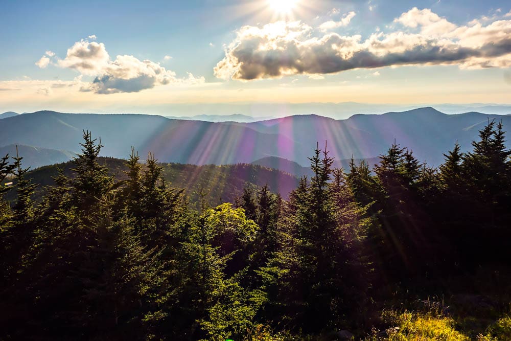 Best Route for a Road Trip around Asheville: Mount Pisgah