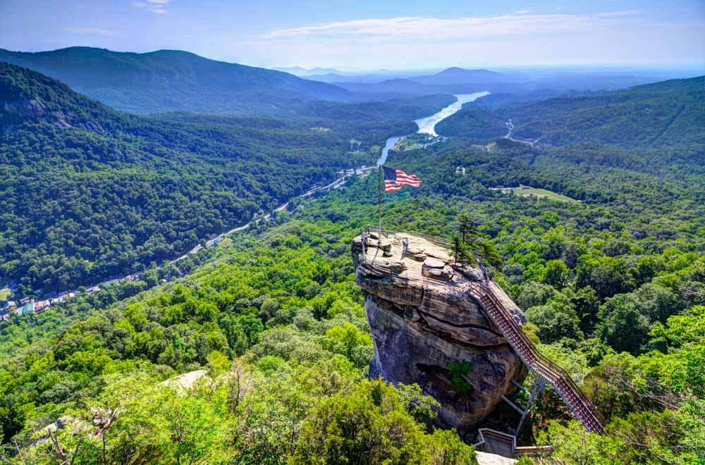 Best Scenic Drives around Asheville: Chimney Rock State Park