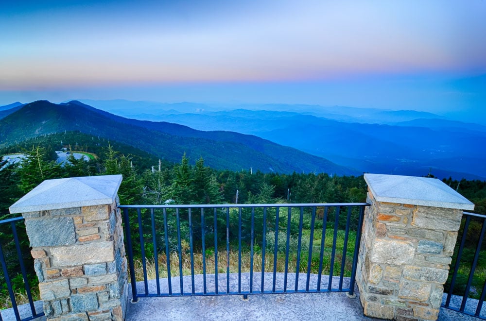 Best Scenic Drives around Asheville: Mount Mitchell State Park
