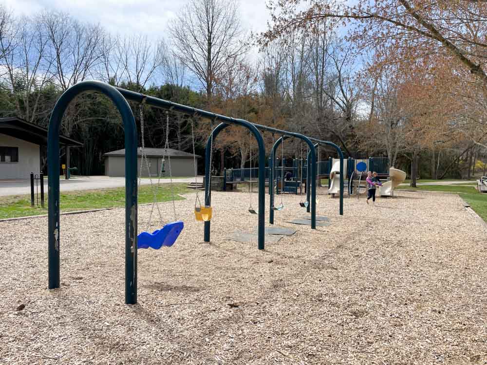 Fun Playgrounds in Asheville for Toddlers: Weaver Park