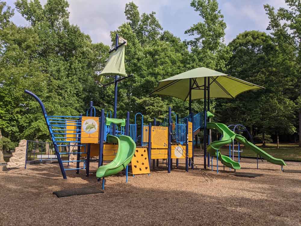 Kids Playground in Asheville: Lake Julian Park