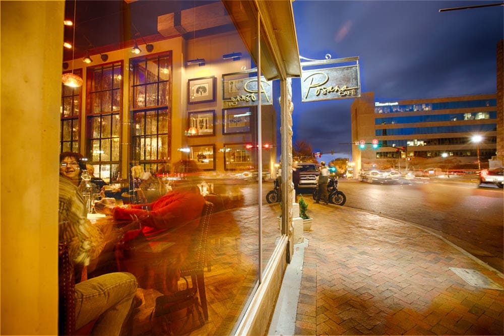 Most Romantic Restaurants in Asheville, Posana: Signage