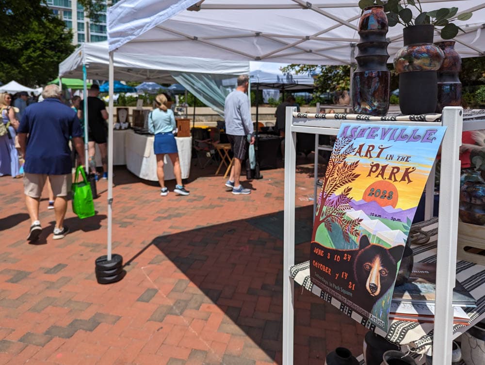 Asheville Festivals you Must Join: Art in The Park