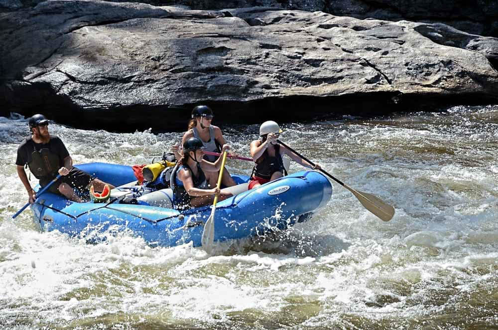 Fun Things to Do in Asheville in August: Whitewater Rafting