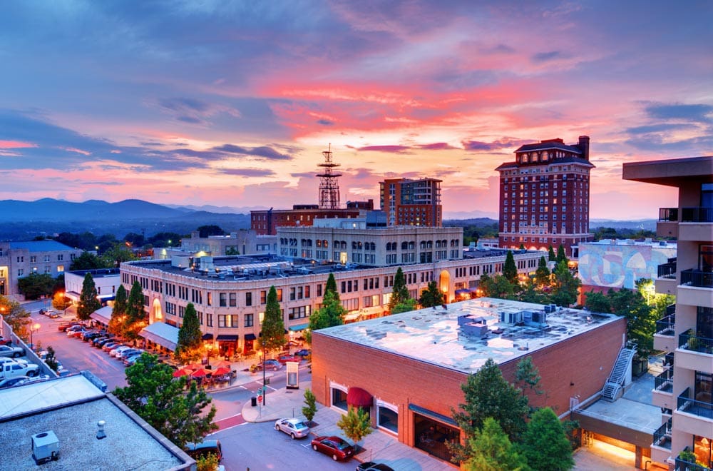 Fun Things to Do in Asheville in November: Downtown Asheville