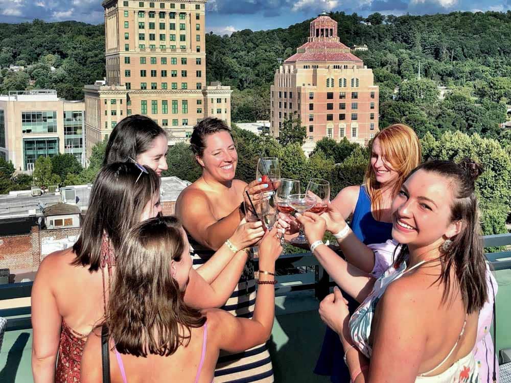 Great Mocktails in Asheville: Asheville Rooftop Bar Tours