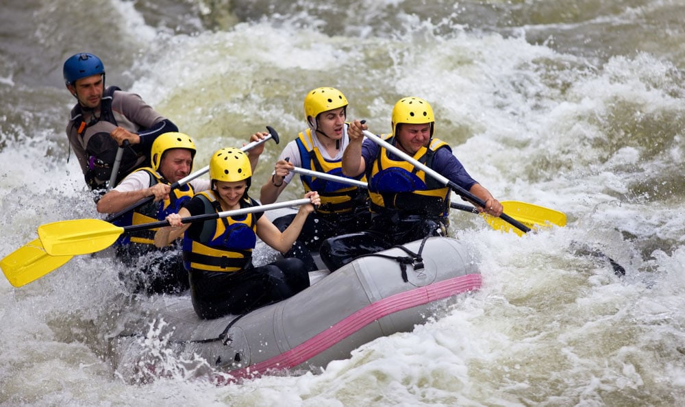 Unique Things to Do in Asheville in August: Whitewater Rafting