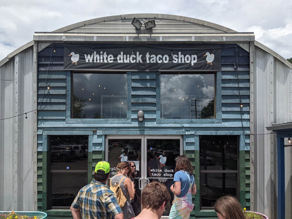 Asheville River Arts District Attractions: White Duck Tacos