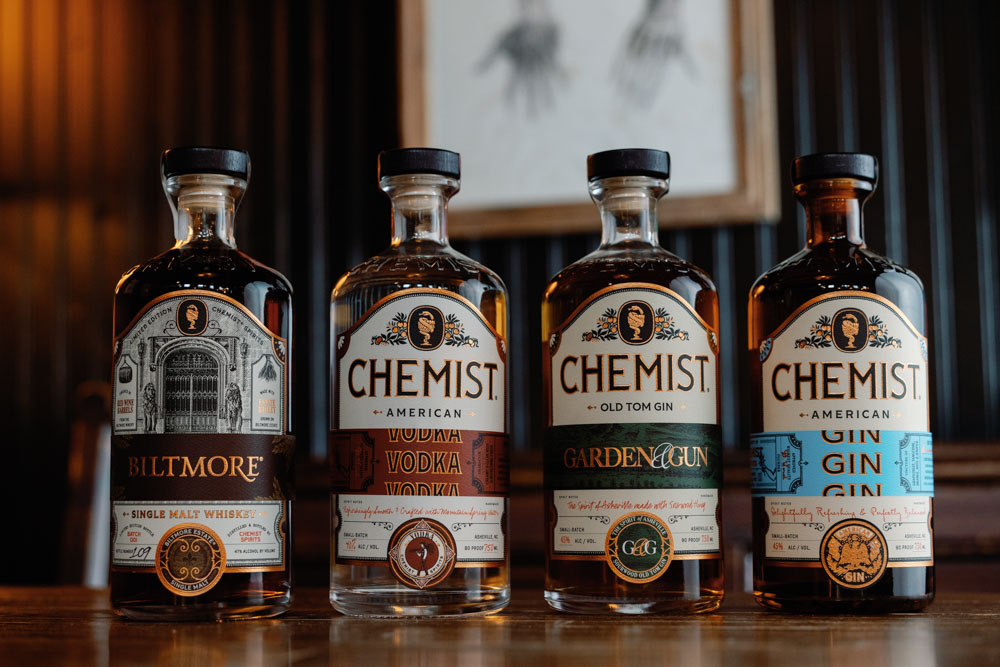 Best Distilleries in Asheville: Chemist Spirits