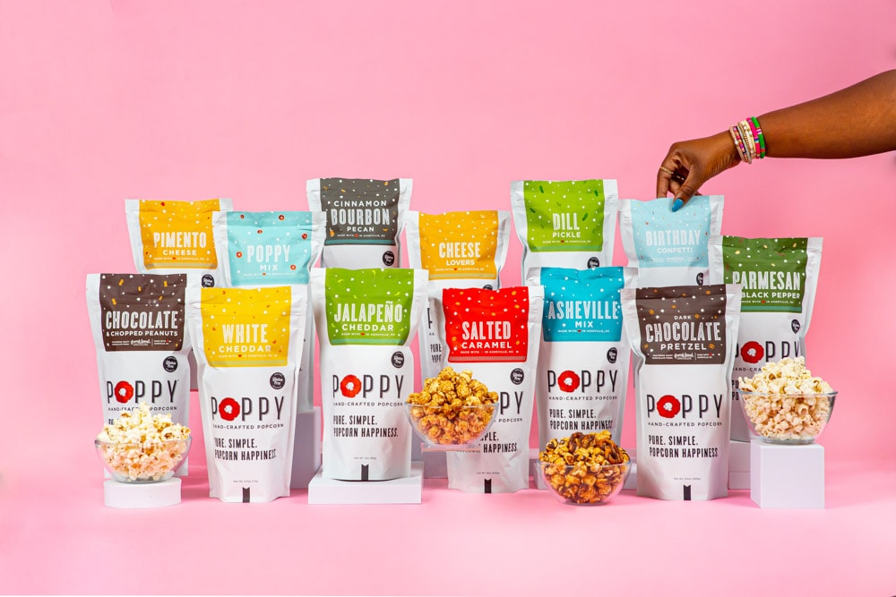 Cool Local Companies in Asheville: Poppy Popcorn