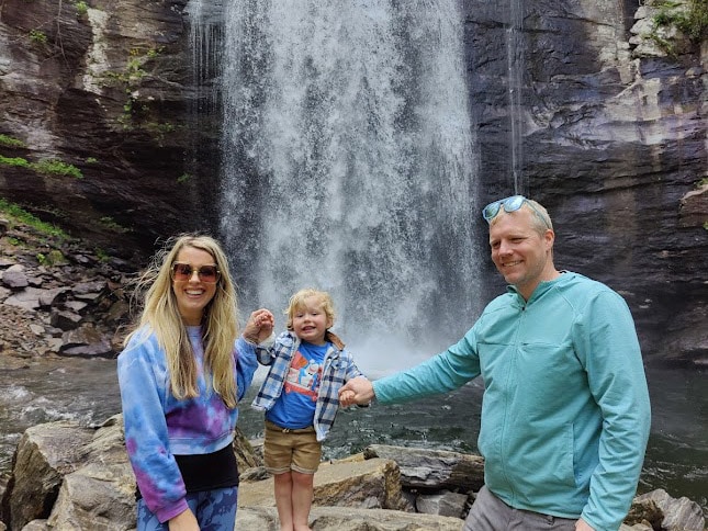 January Activities in Asheville: Looking Glass Falls