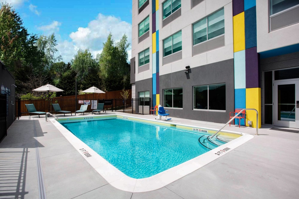 Unique Asheville Hotels with a Pool: Tru By Hilton Asheville East