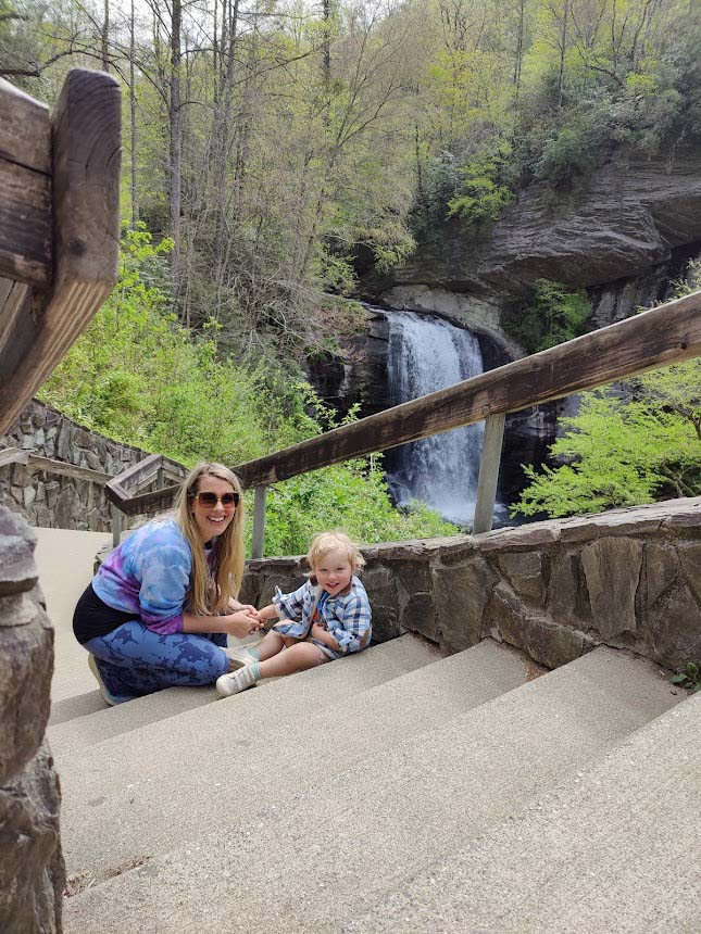 Unique Things to Do in Asheville January: Looking Glass Falls