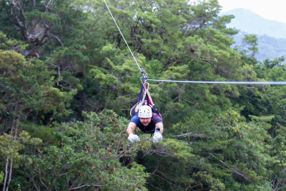 Unique Things to Do in Asheville in Summer: Go Ziplining Over the Tree Tops