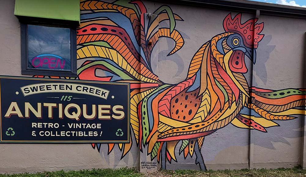 Where to Buy Antiques in Asheville: Sweeten Creek Antiques and Collectibles