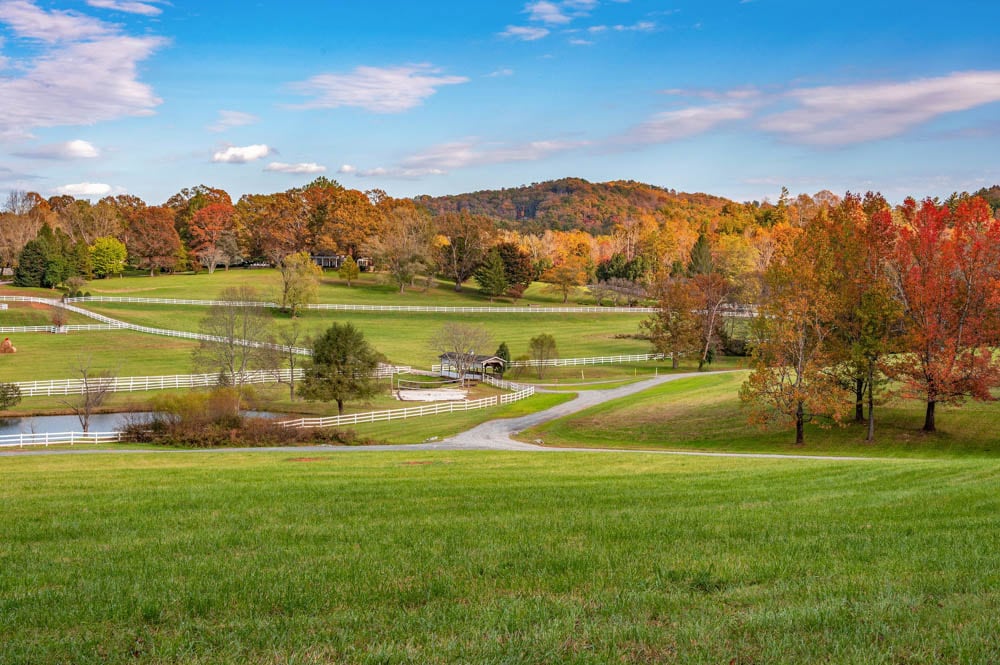 Where to Get Married in Asheville: The Horse Shoe Farm