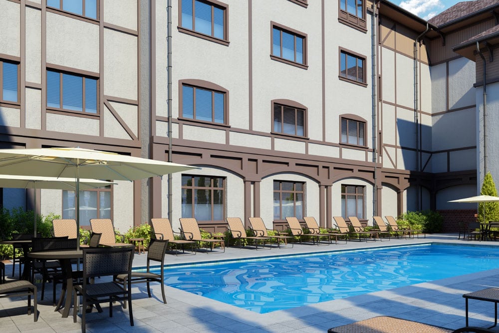 Where to Stay in Asheville, NC with a Pool: Village Hotel