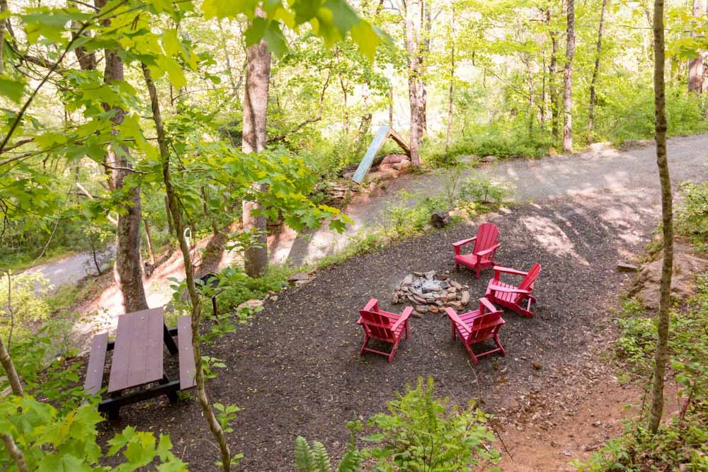 Asheville Glamping Spots: Tree Top Tipi