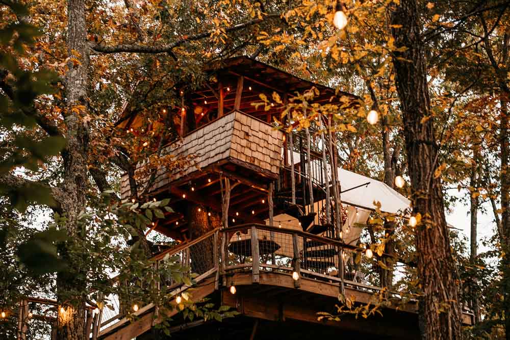 Best Glamping Spaces in Asheville: JuneBug 