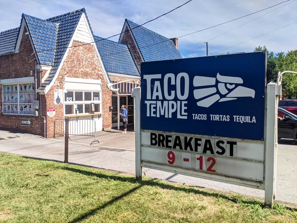 Delicious Tacos in Asheville: Taco Temple