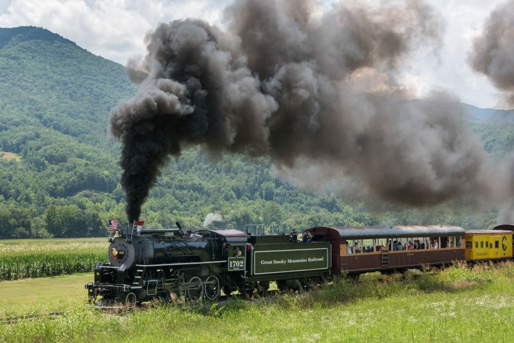 Fun Things to Do in Bryson City: Great Smoky Mountains Railroad