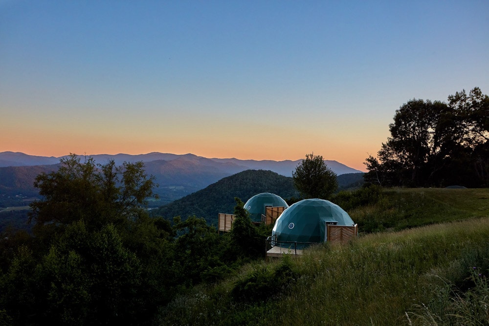 Best Places to Go Glamping near Asheville: The Glamping Collective 