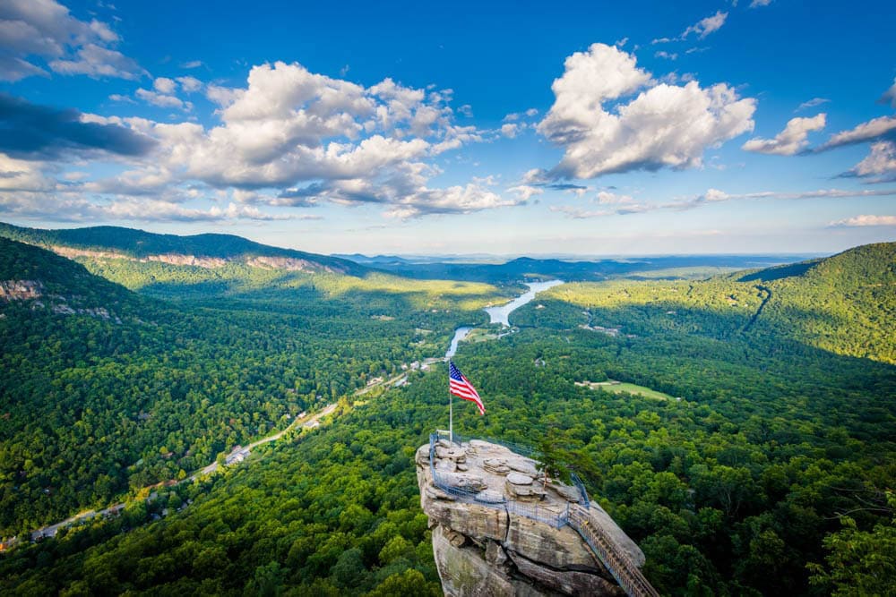 Best Small Towns near Asheville,NC: Lake Lure Chimney Rock