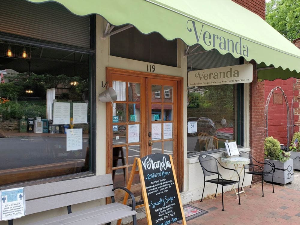 Black Mountain, NC Best Restaurants: Veranda Cafe