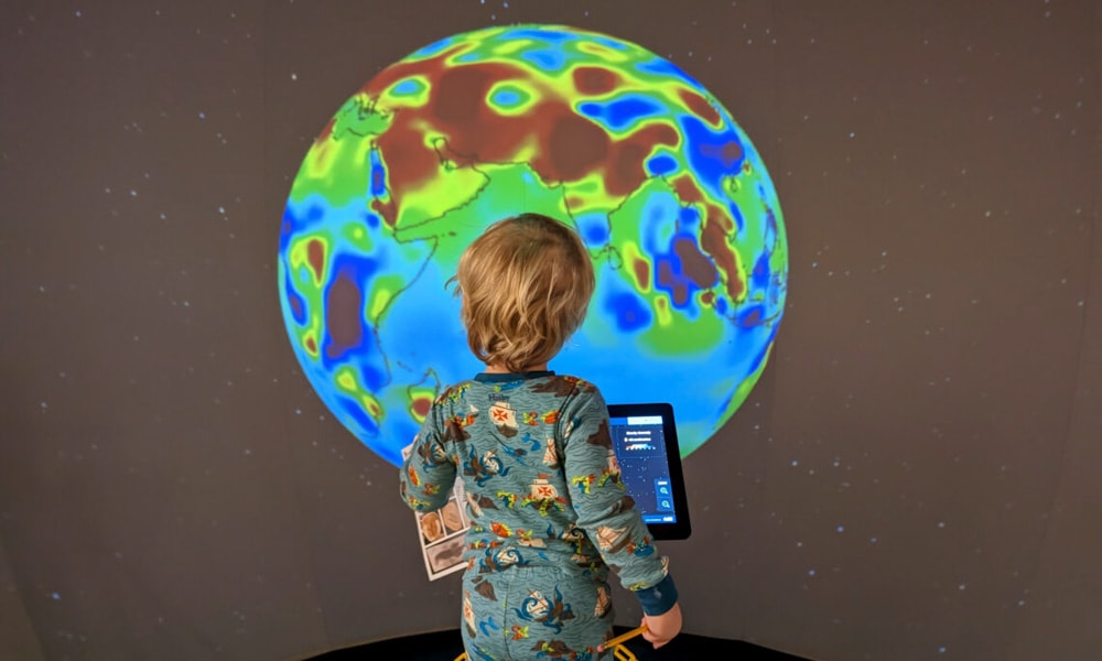 Toddlers Activities in Asheville:   Asheville Museum of Science 
