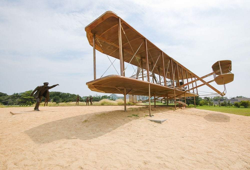 Best State and National Parks to Visit Near Asheville: Wright Brothers National Memorial