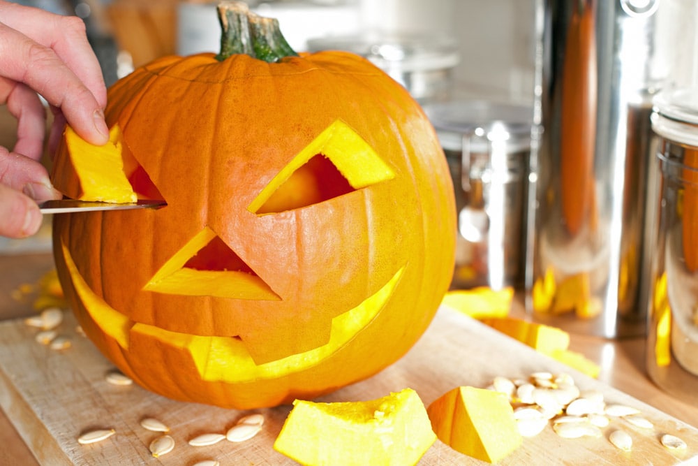 Cool Things to do on Halloween in Asheville: Pumpkin for Your Jack-O'-Lantern