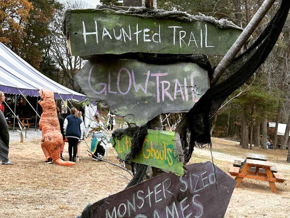 Cool Things to do on Halloween in Asheville: The Haunted Trail