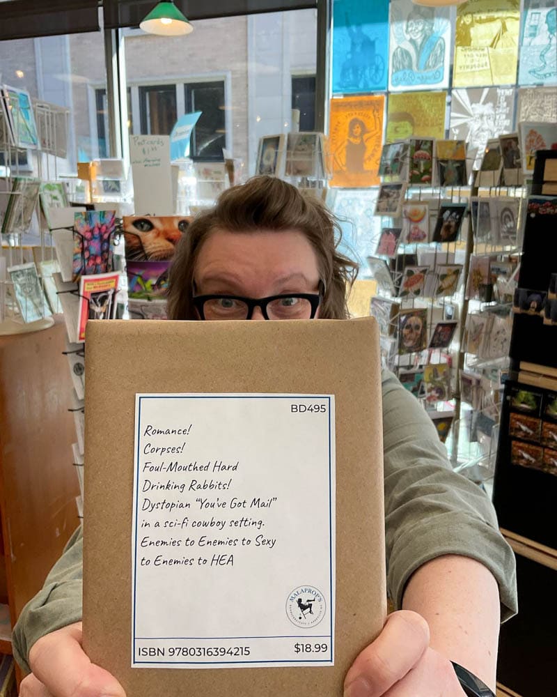 Malaprops Bookstore Cafe Asheville Blind Date Book