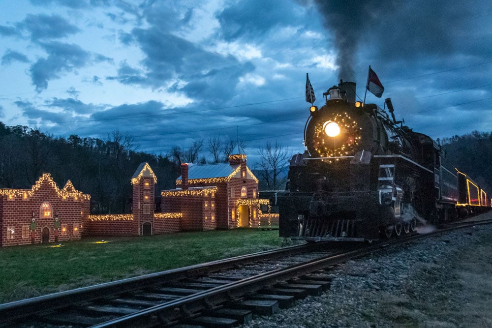 Asheville, NC Christmas Events: The Polar Express Train Ride