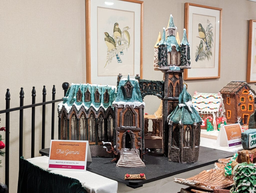 Best Asheville Christmas Festivities: Gingerbread House Competition
