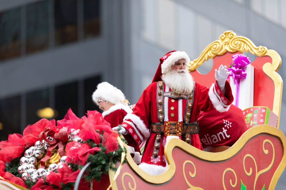 Christmas Activites in Asheville, NC: Asheville Holiday Parade