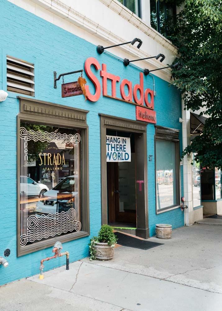 Strada and Social Lounge in Asheville