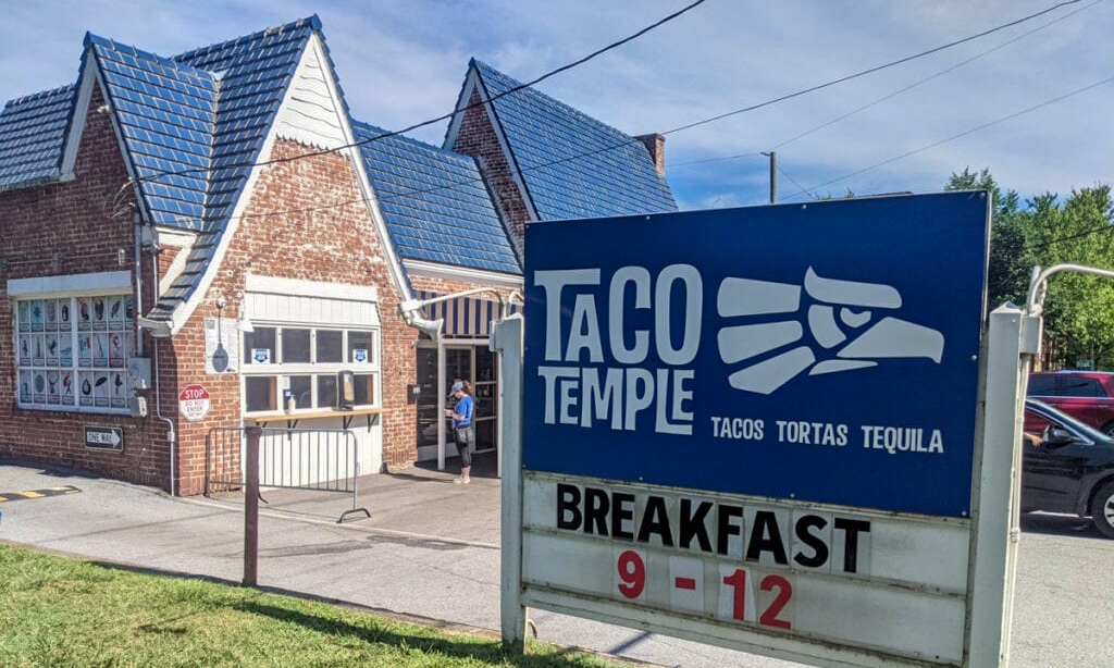 Taco Temple Restaurant Review Asheville, NC