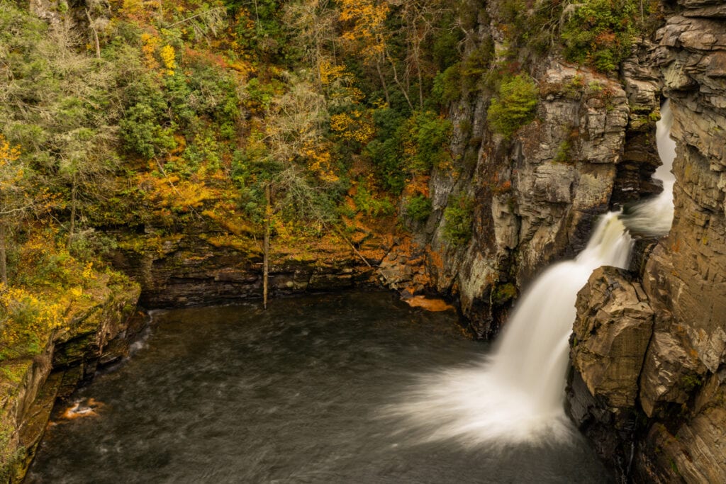 Best Waterfall Hikes near Asheville: Linville Falls