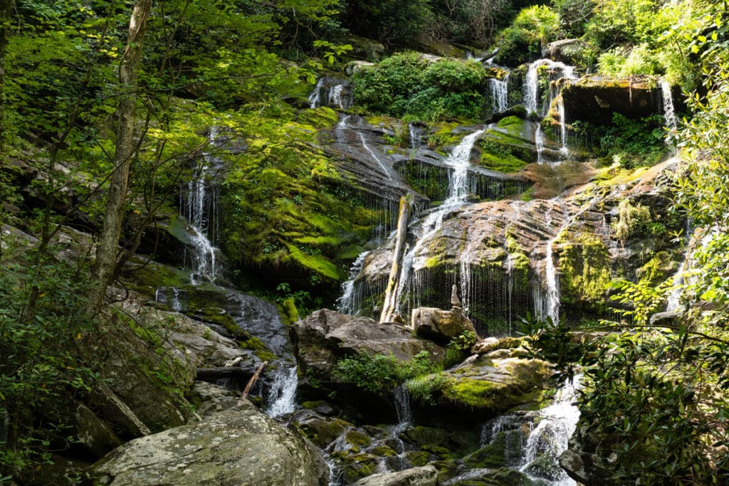 Best Waterfall Trails near Asheville: Catawba Falls 