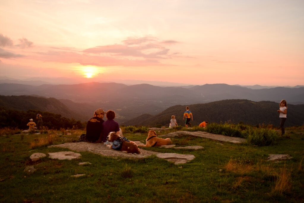 Favorite Picnic Spots in Asheville: Bearwallow Mountain Trail
