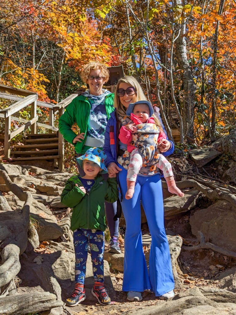 Must Haves when Hiking in Asheville with Kids: Attitude
