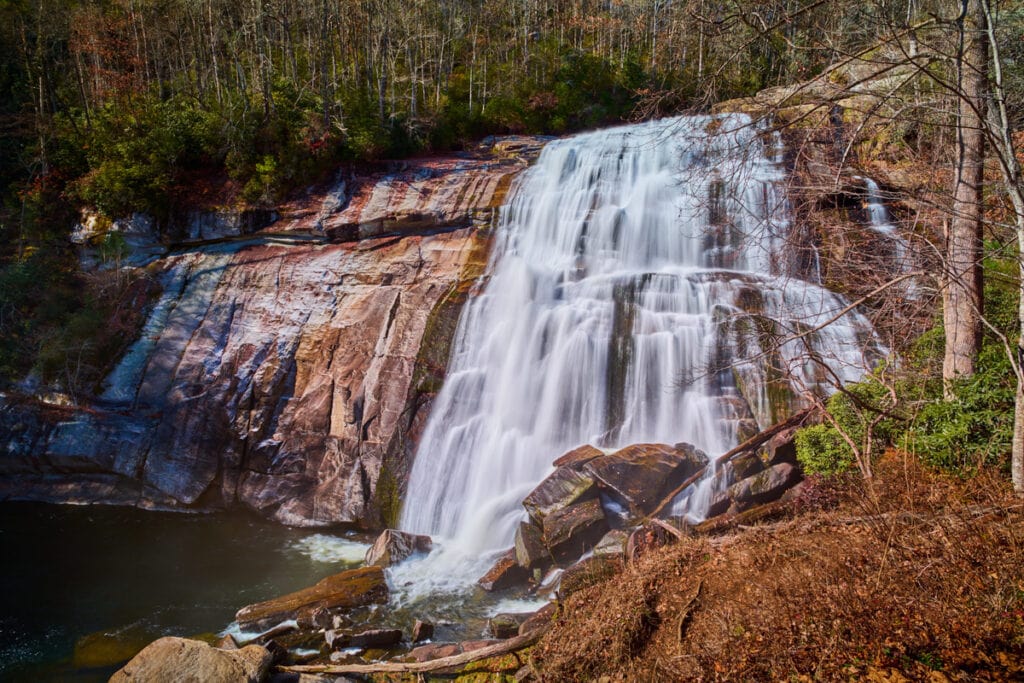 Popular Waterfall Hikes near Asheville: Rainbow Falls 
